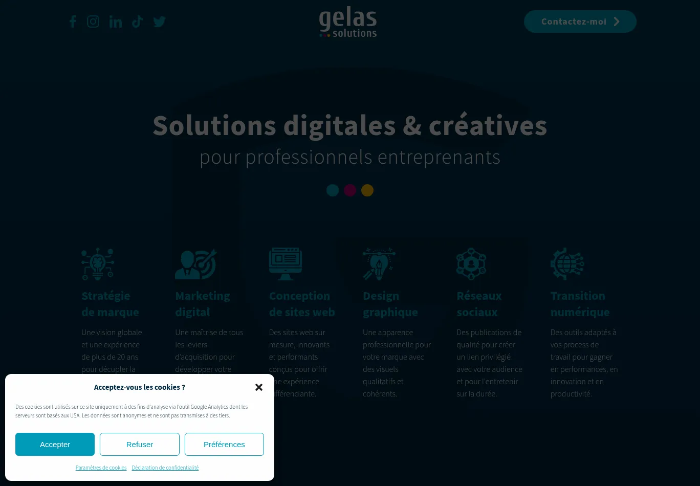 gelas.solutions screenshot