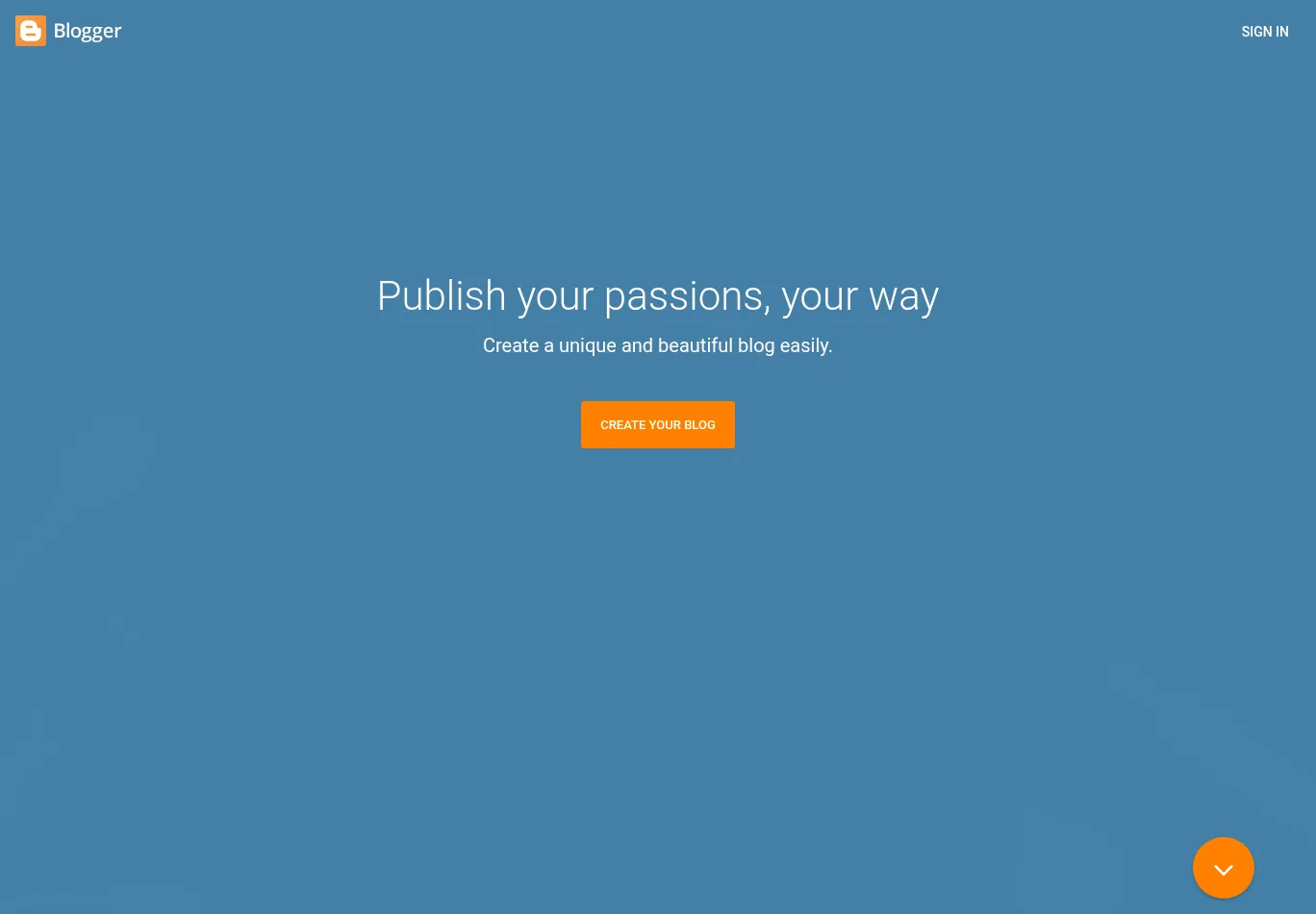 blogspot.com screenshot