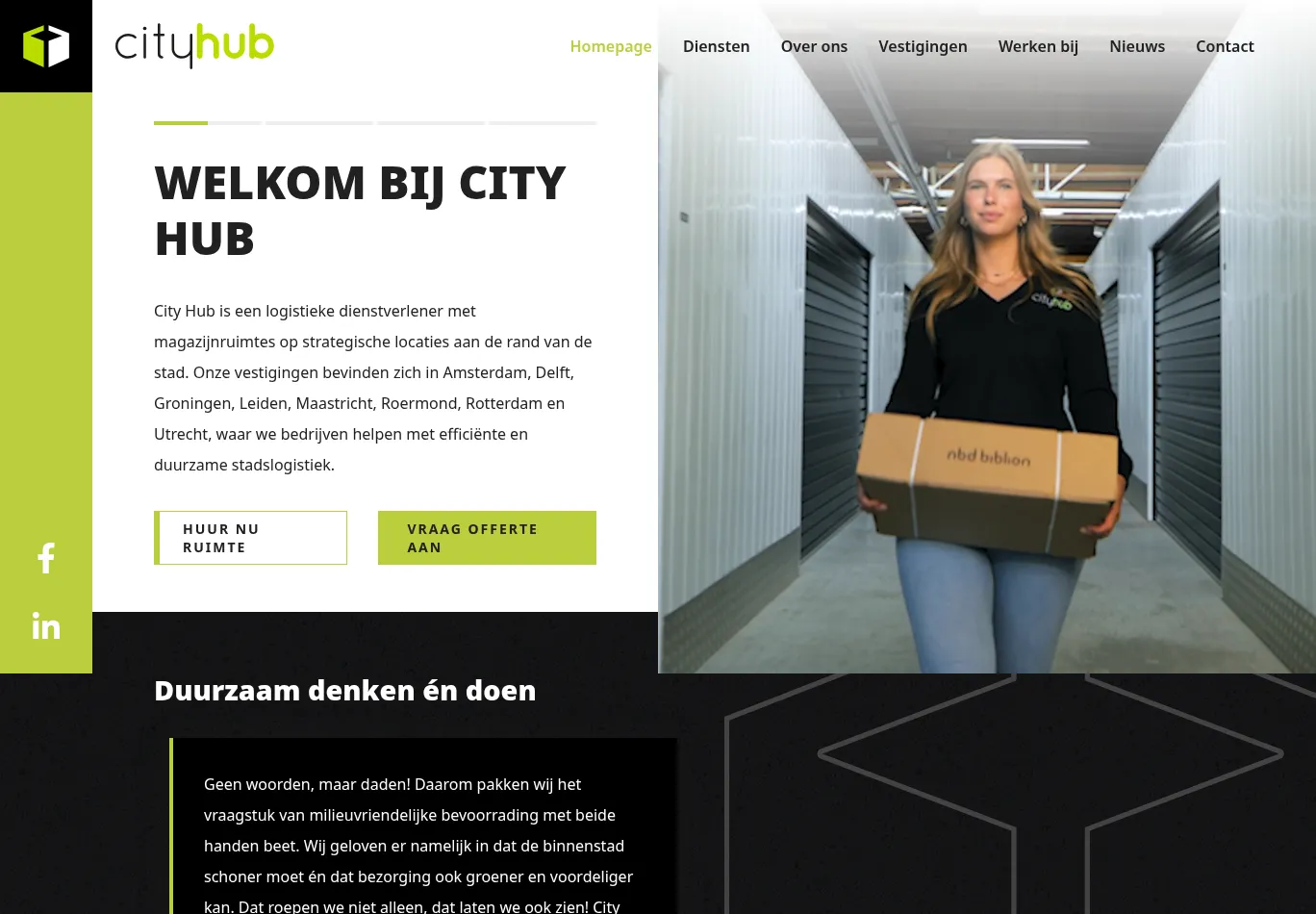 cityhub.nl screenshot