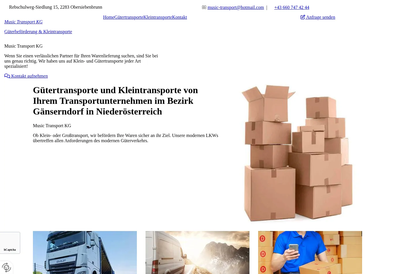 music-transport.at screenshot