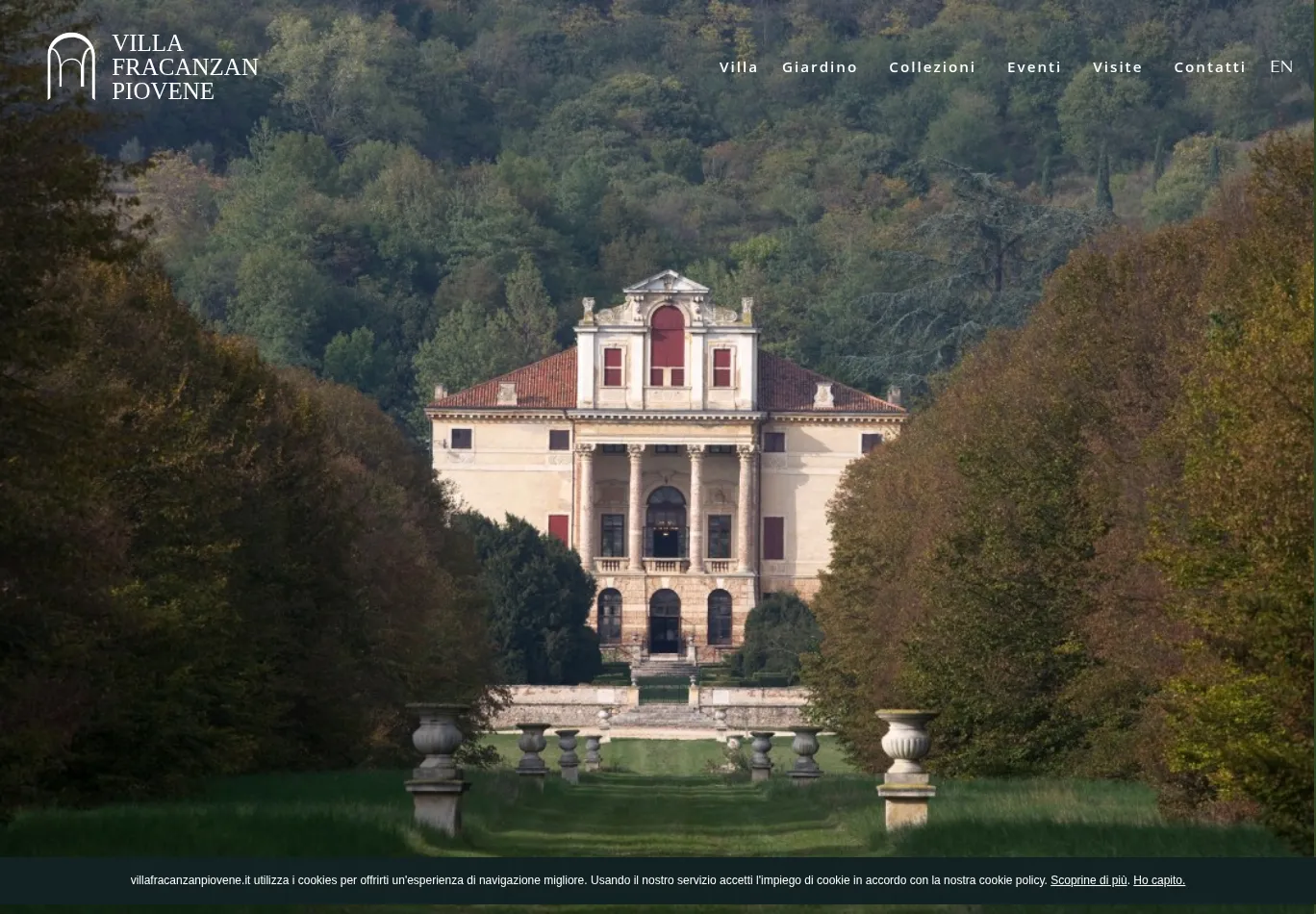 villafracanzanpiovene.it screenshot