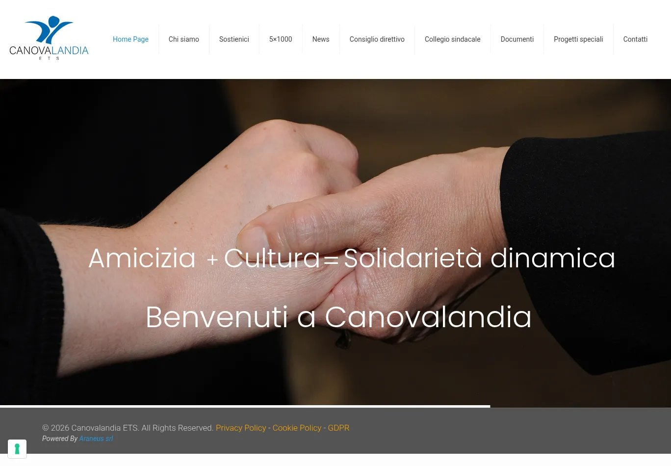 canovalandia.it screenshot
