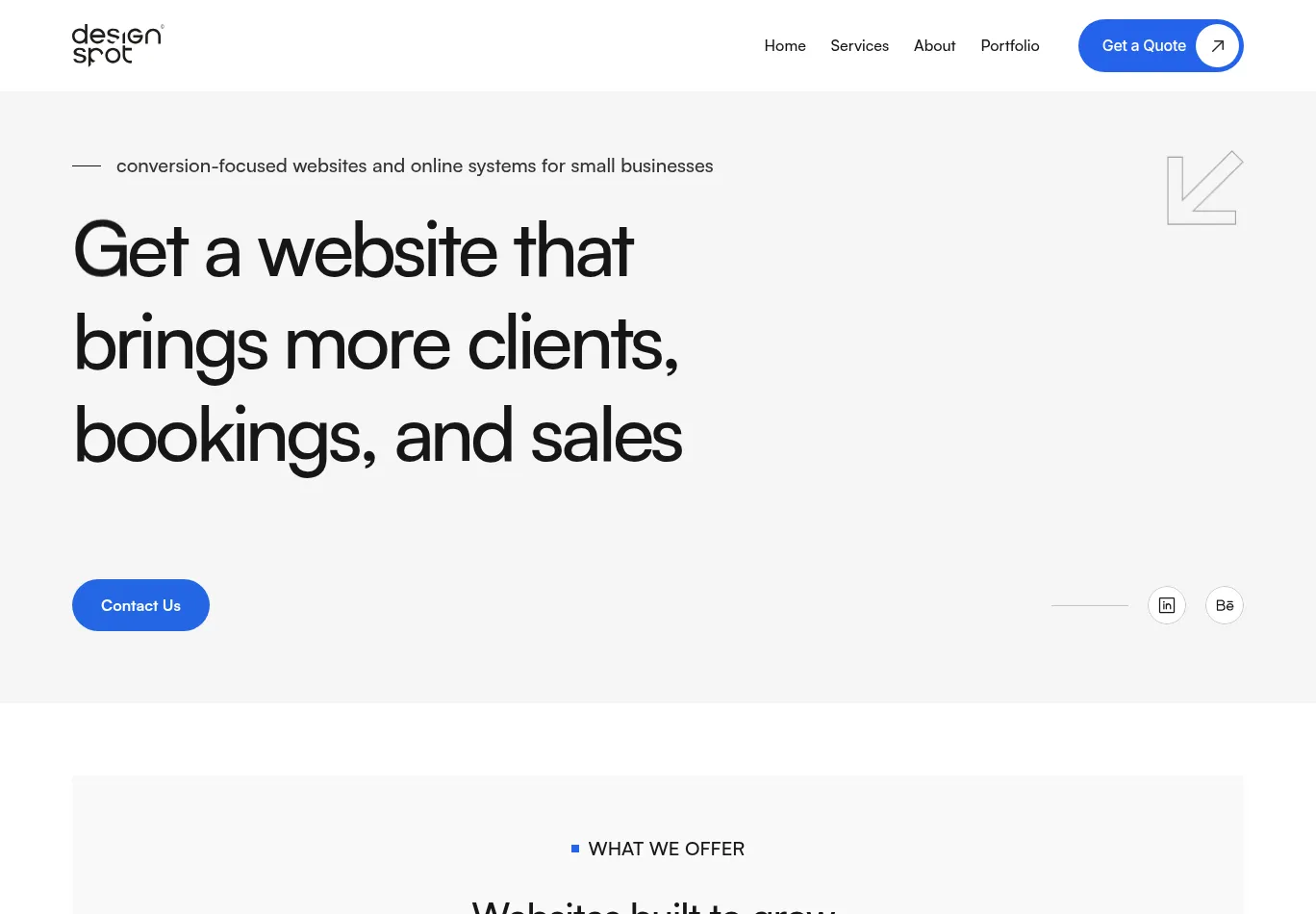designspot.es screenshot
