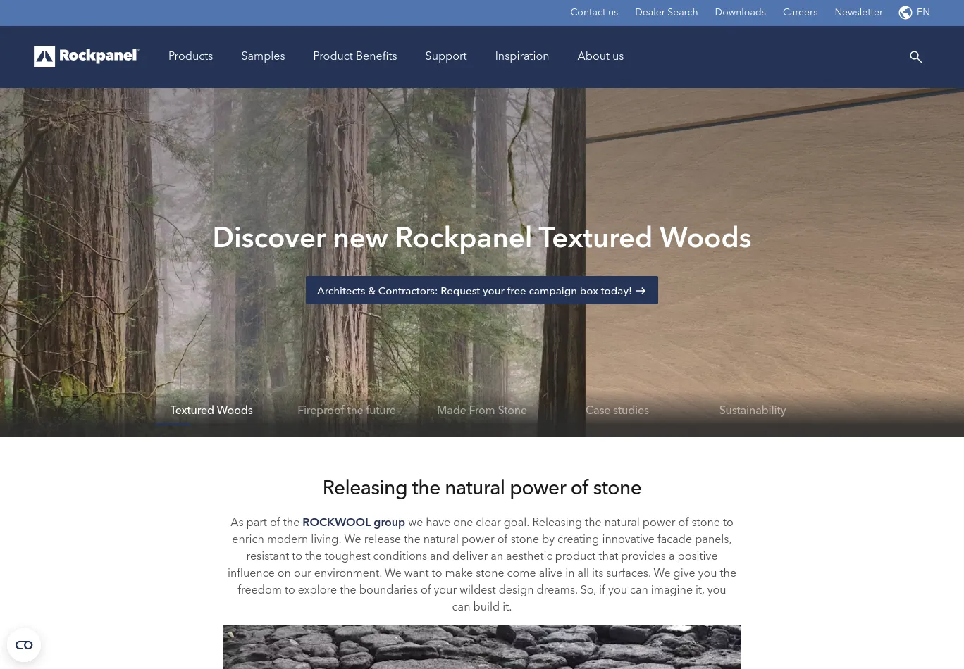 rockpanel.com necessary only consent screenshot