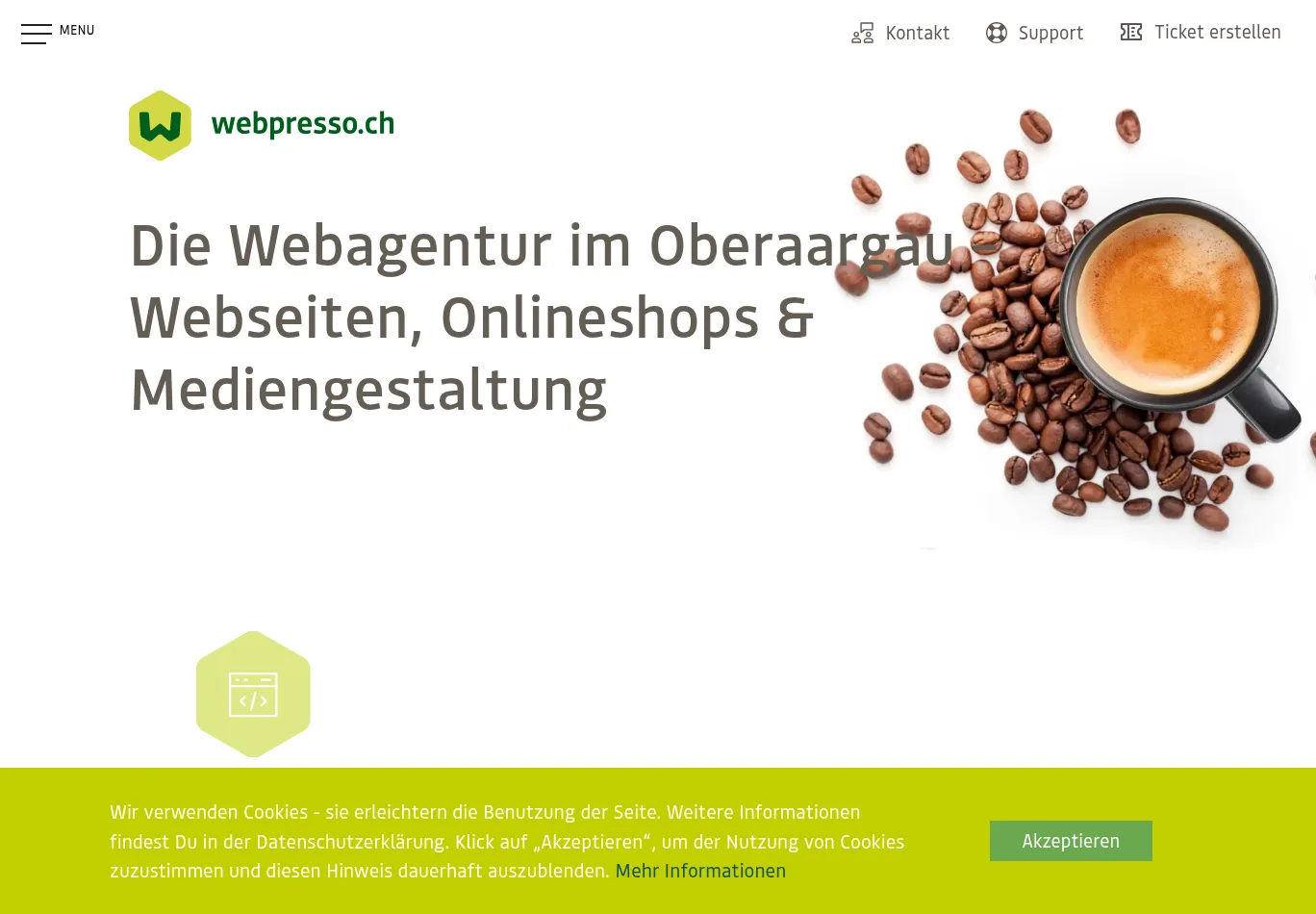 webpresso.ch screenshot