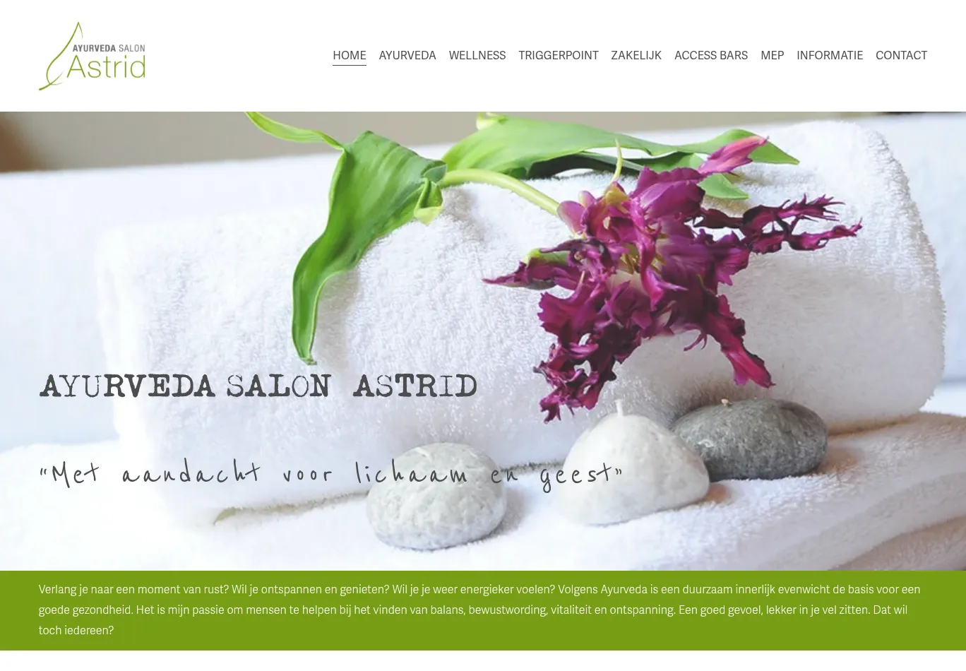 ayurvedasalonastrid.nl screenshot