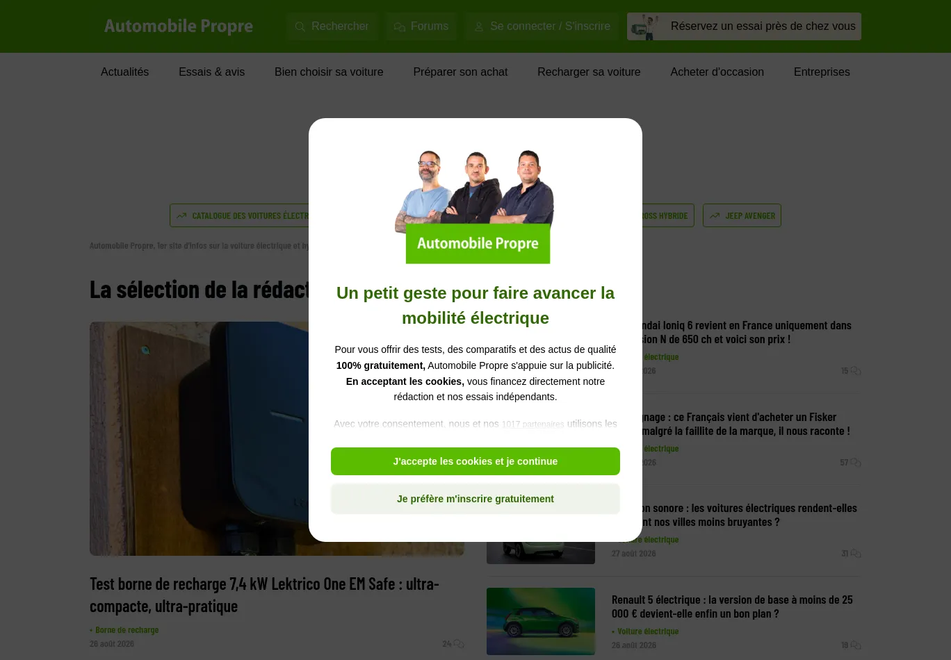 automobile-propre.com screenshot