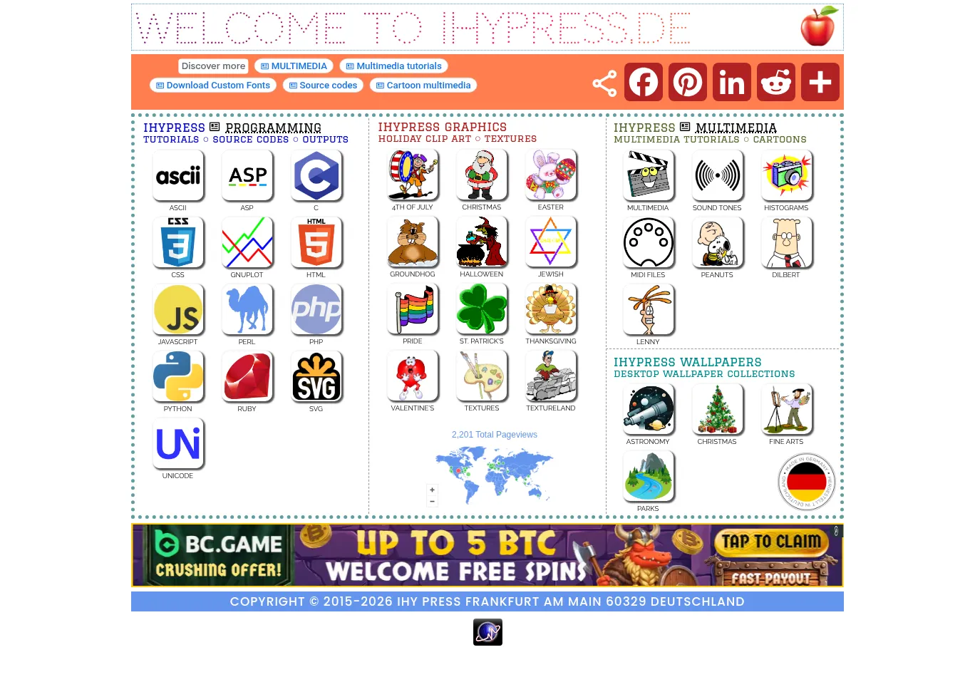 ihypress.de screenshot