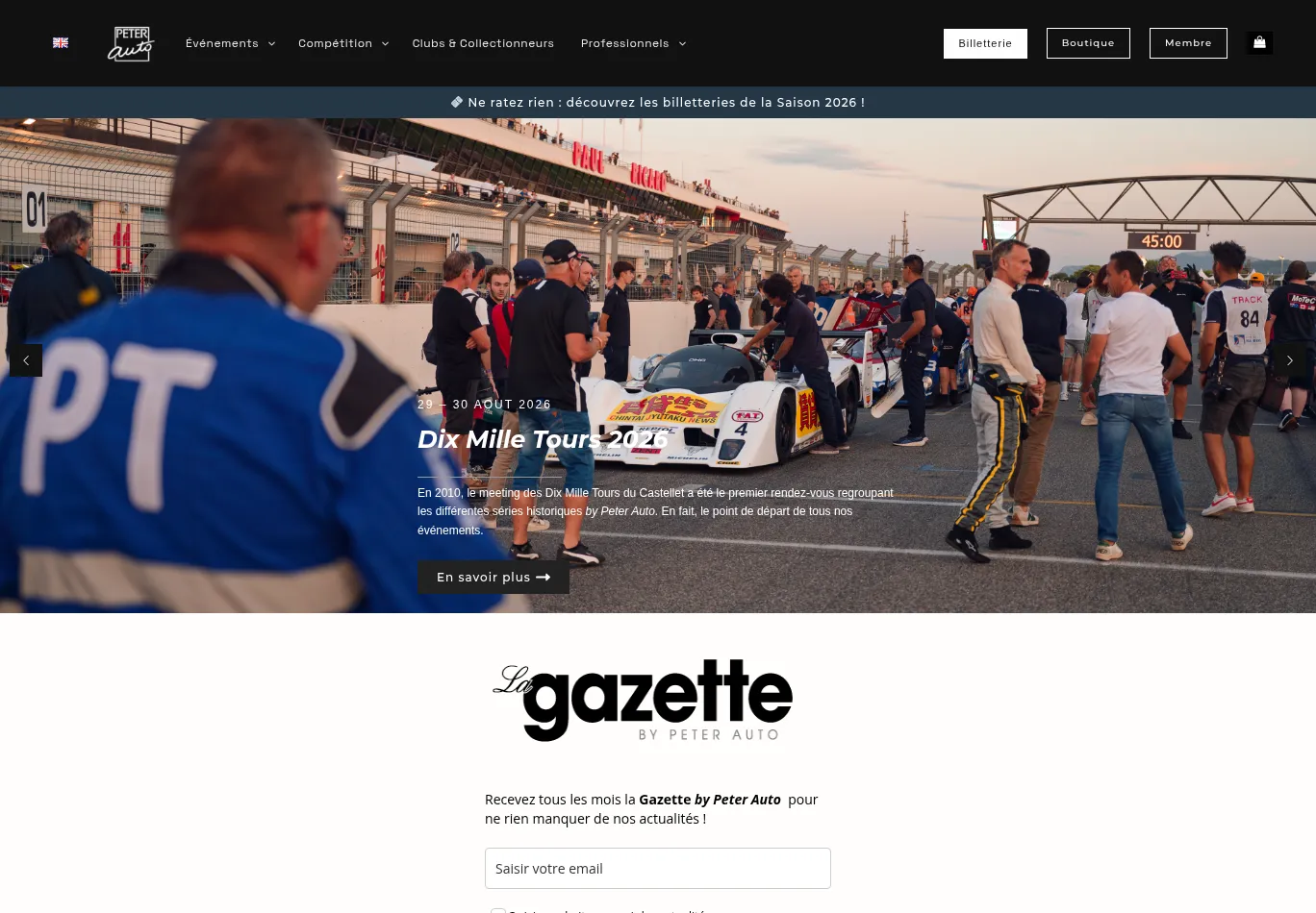 peterauto.fr screenshot