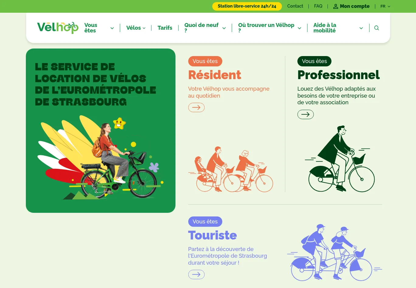 velhop.strasbourg.eu screenshot