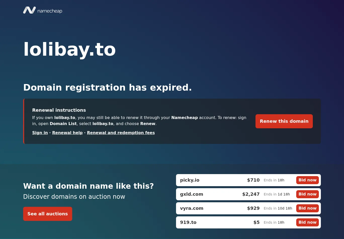 lolibay.to screenshot