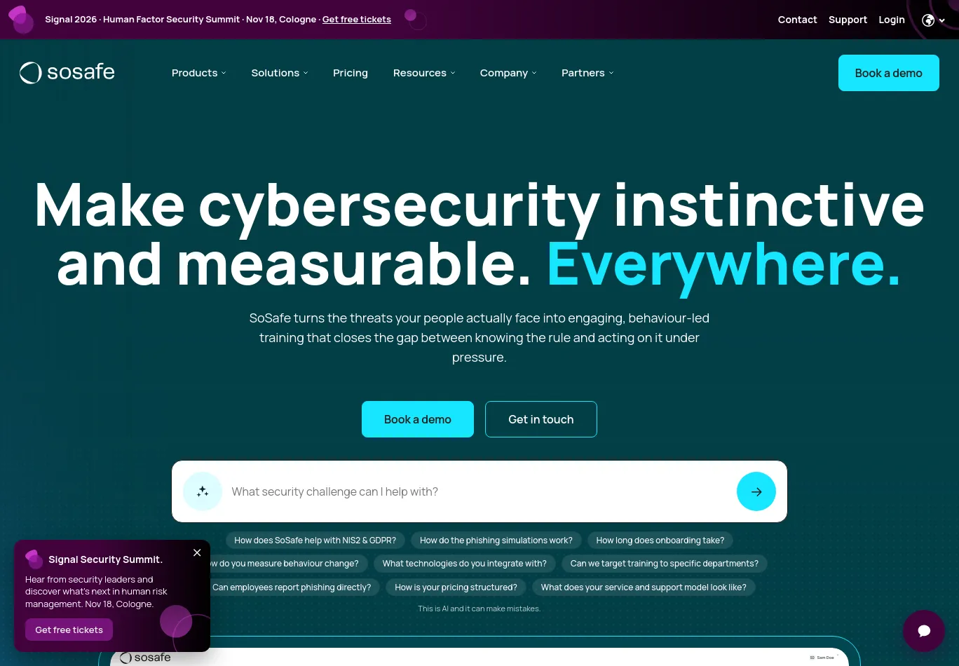 sosafe-awareness.com screenshot