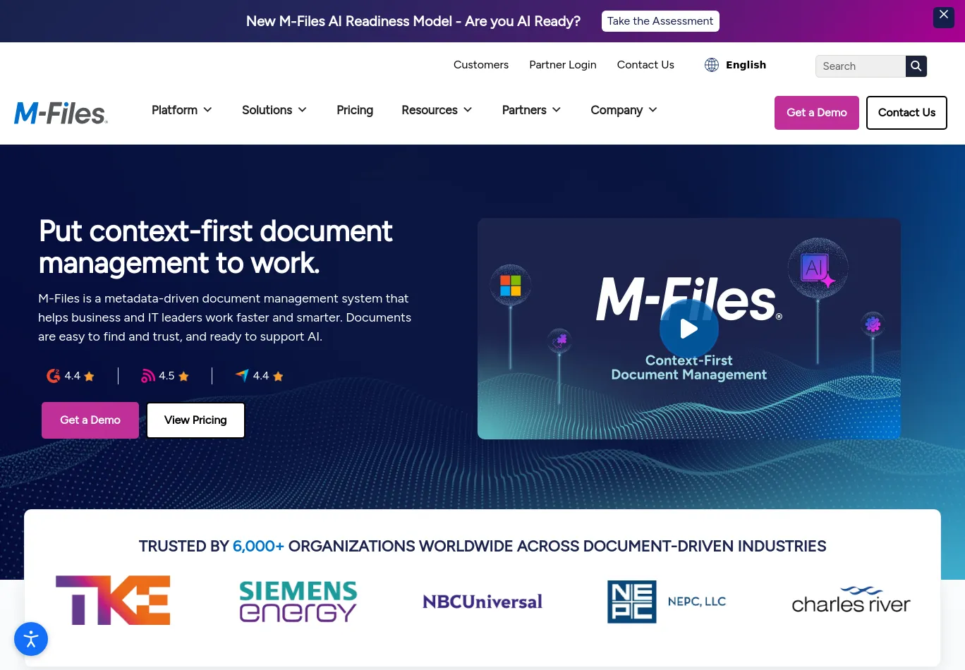 m-files.com before consent screenshot