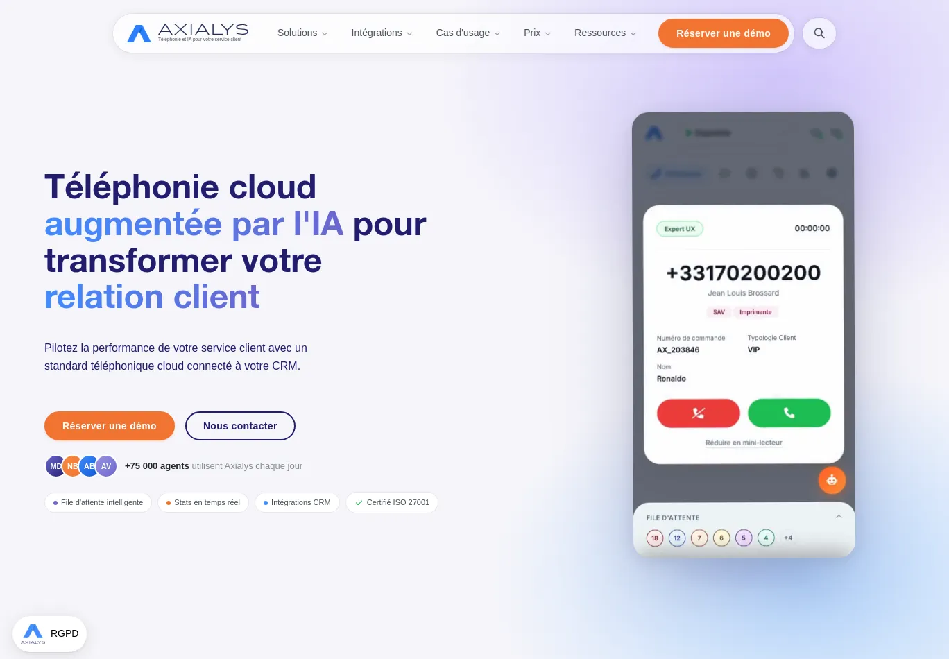 axialys.com screenshot