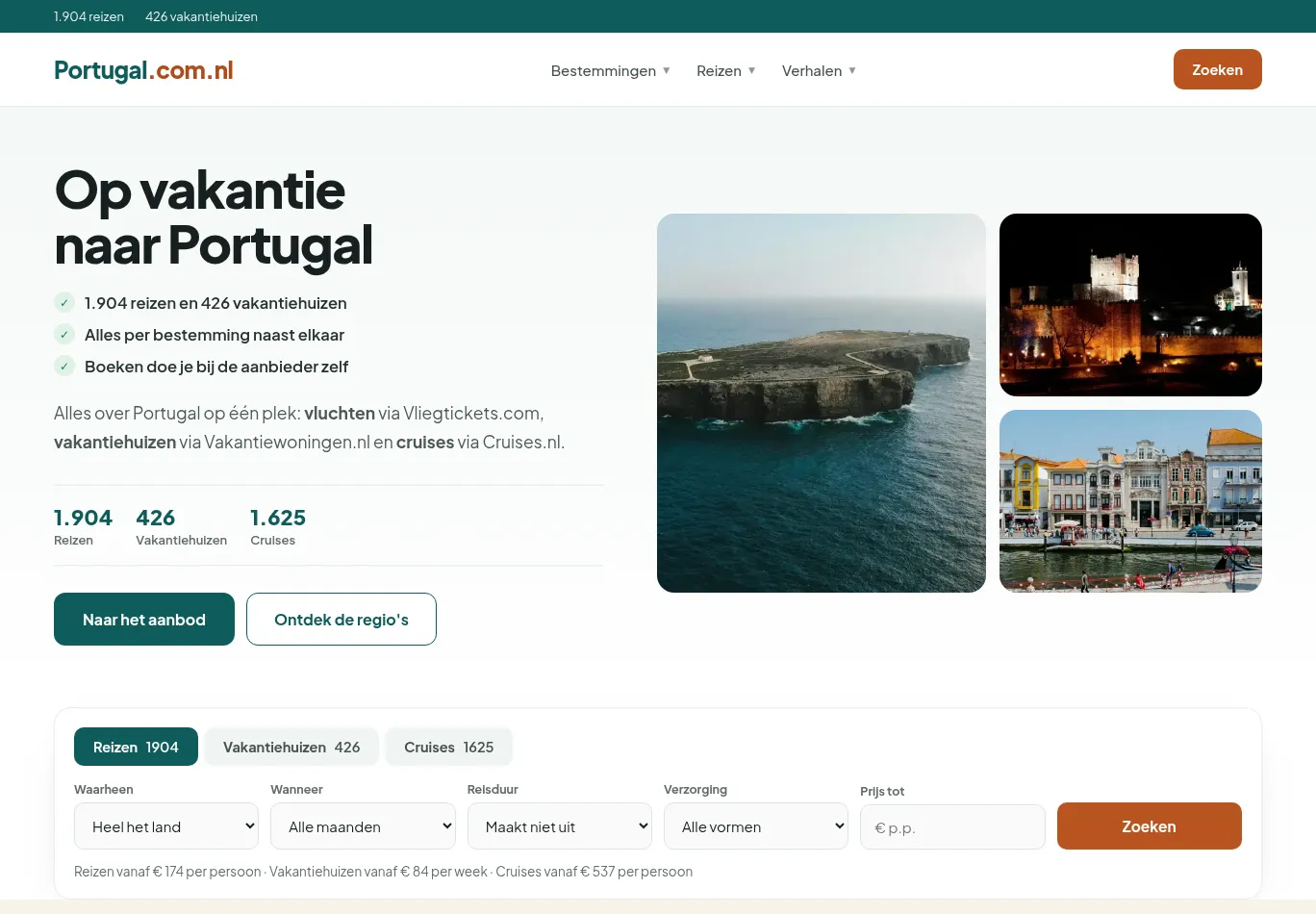 portugal.com.nl screenshot