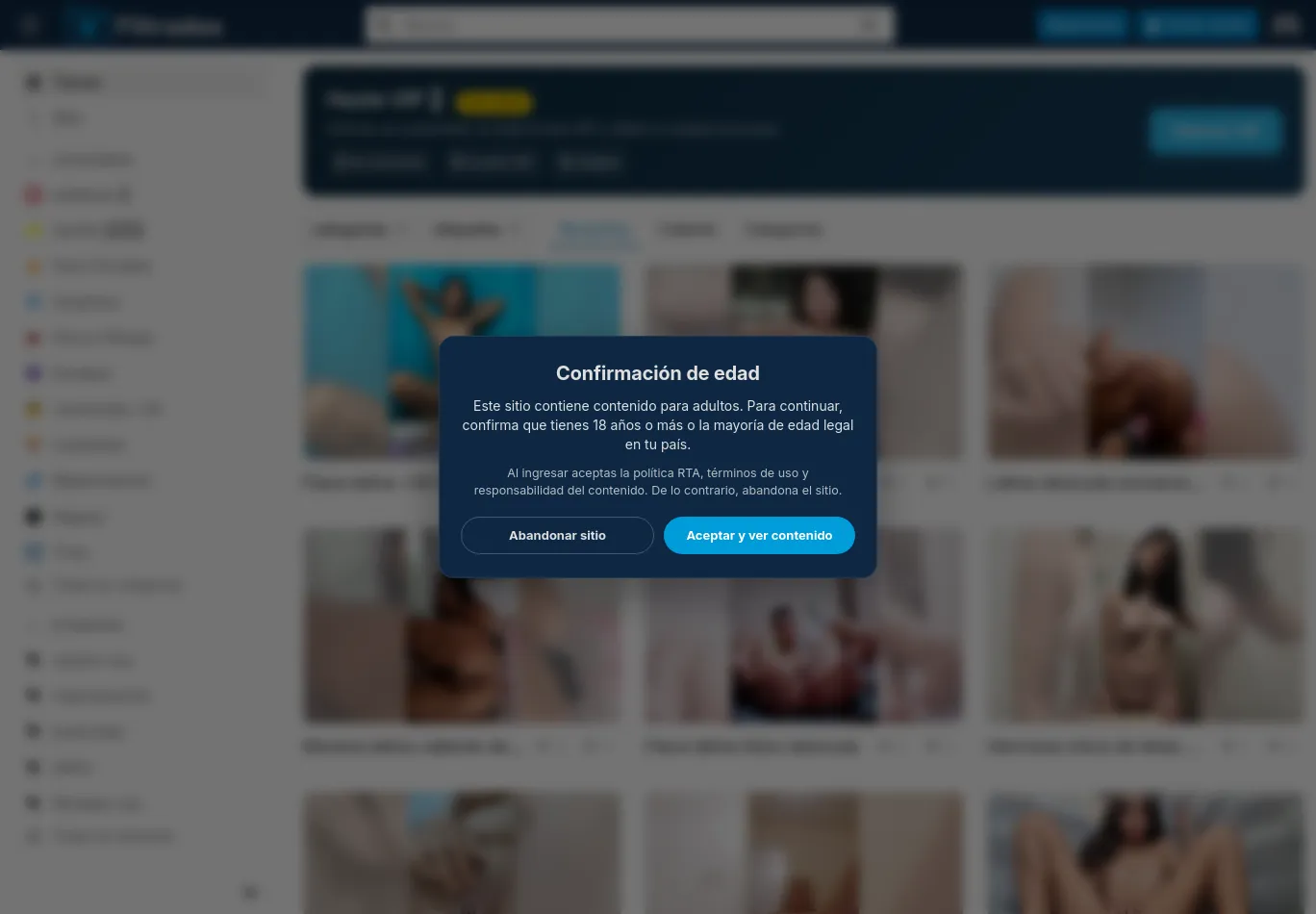 filtradas.com screenshot