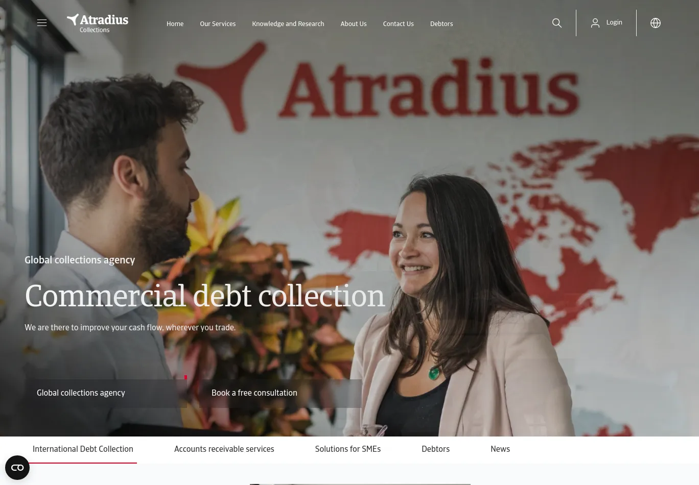 atradiuscollections.com necessary only consent screenshot